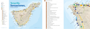 El mapa de Tenerife de la nueva campaña de Turismo tiene 22 errores de los 29 puntos de interés turísticos que recoge